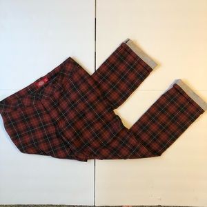 Plaid dickies slacks